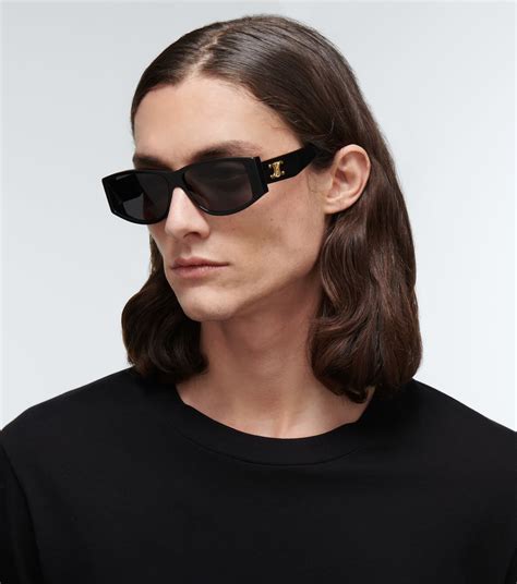 celine eyewear rectangular sunglasses